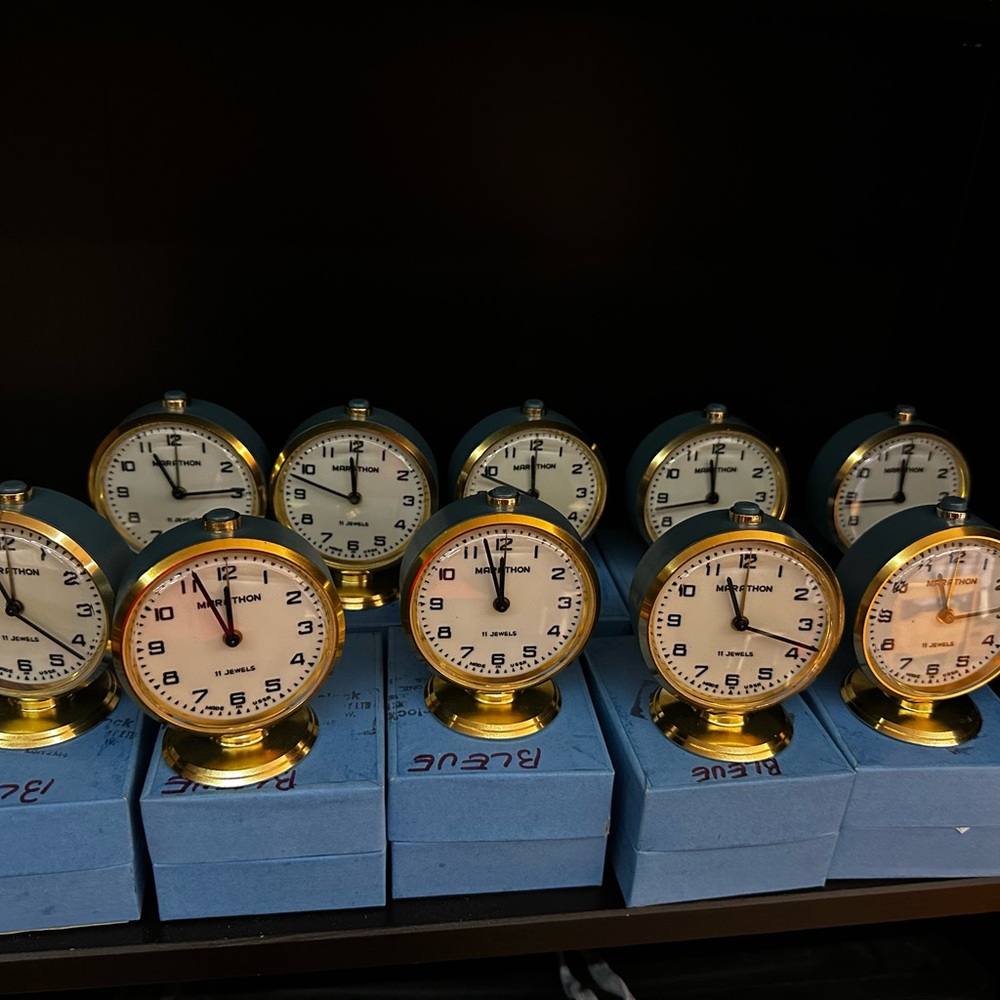 NWT USSR Made Mechanical Alarm Clock - Dead Stock